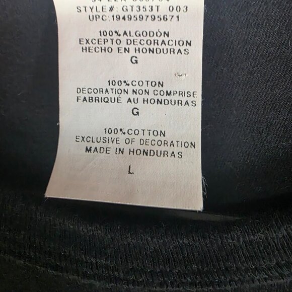 Champion T-Shirt Mens L Faded Black Graphic Mushroom Hiking Tee Gorpcore Skater - Picture 4 of 6